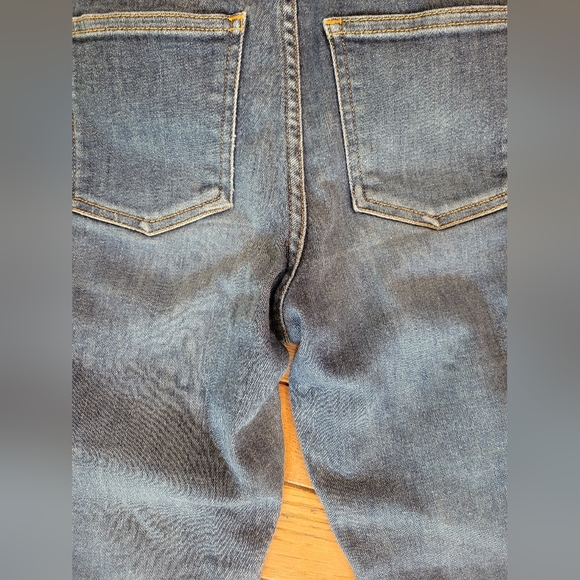 Acne Studio Skin 5 in Used Blue Denim luxury designer jeans Stockholm 25/32 - Picture 3 of 16